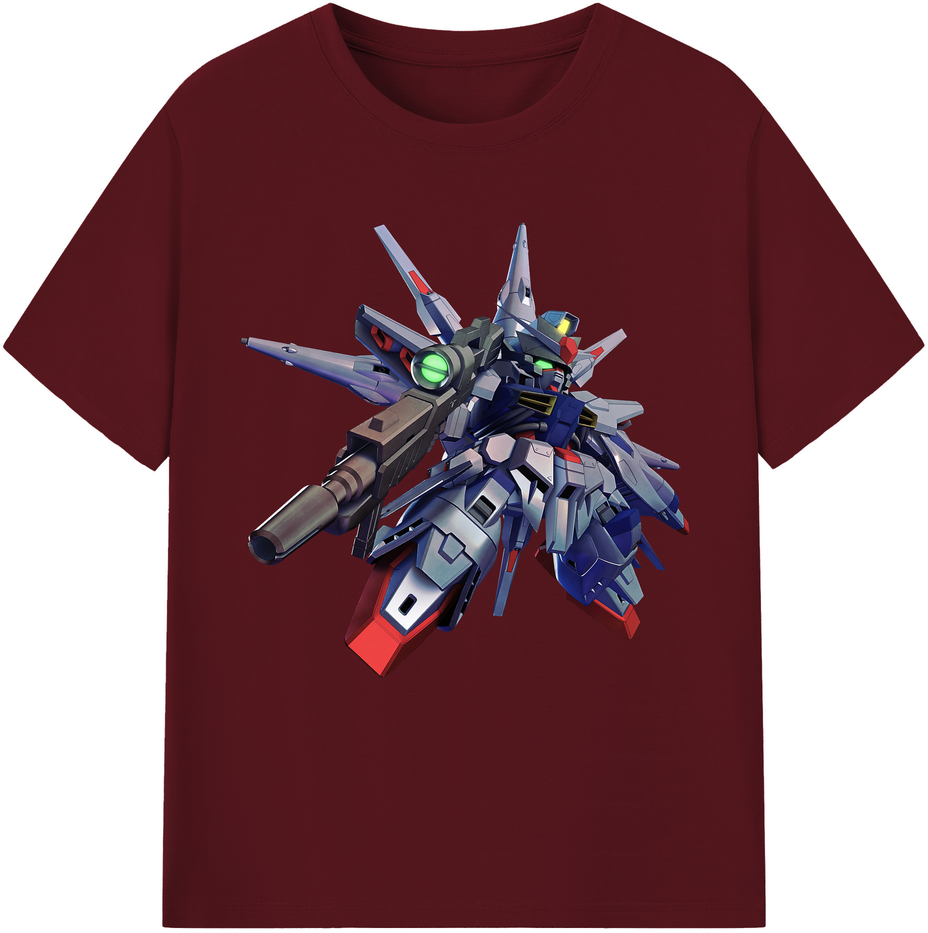 （画像用） 機動戦士ガンダム Mobile Suit Gundam 綿100％半袖Tシャツ（フロントプリント）